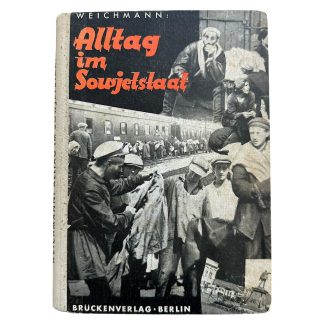 Original 1931 German book hand signed by NSB member Max Blokzijl