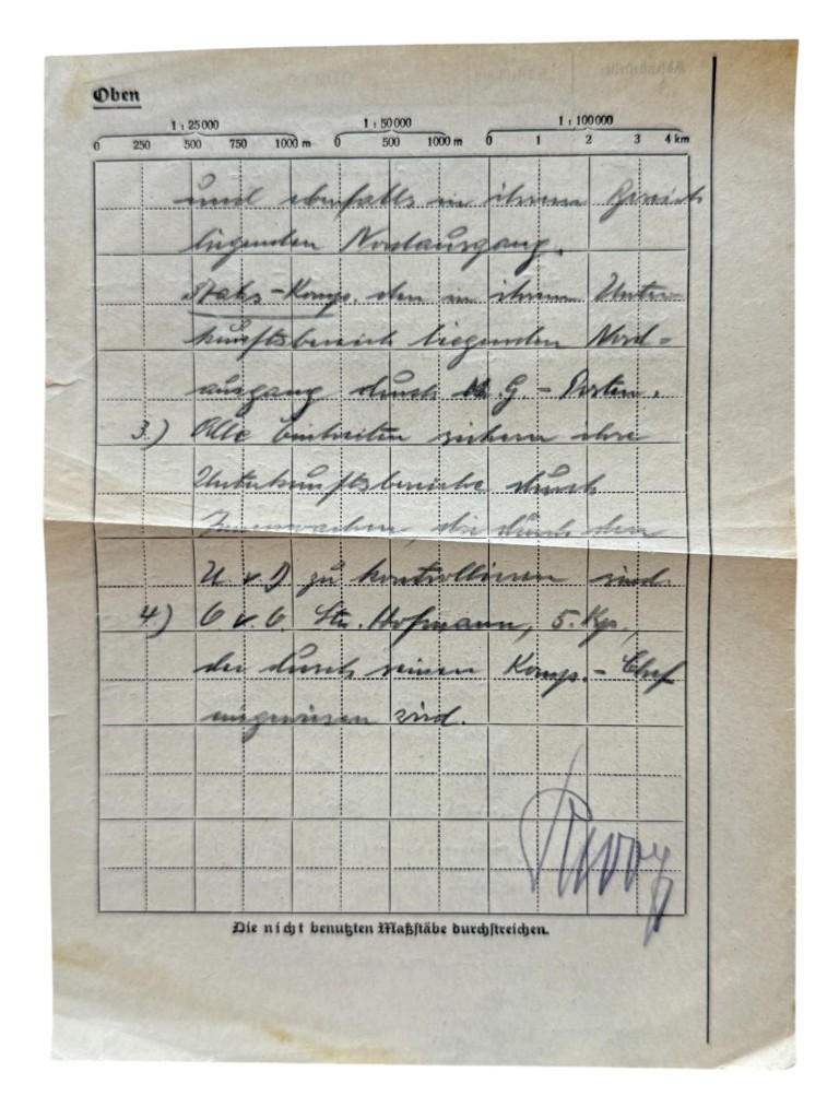 Original WWII German Infanterie-Regiment 212 Operatie Barbarossa documents set - Image 12