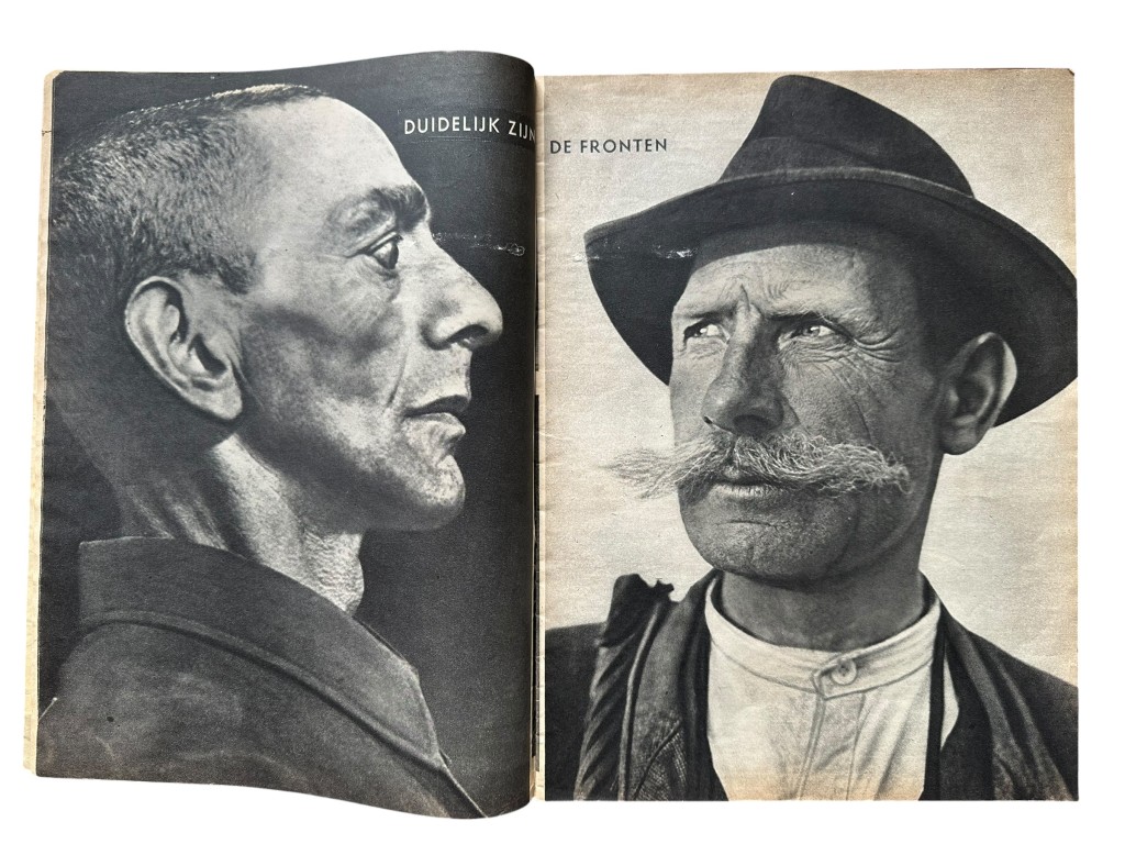 Original WWII Dutch SS propaganda magazine 'De Beestmensch' - Image 5