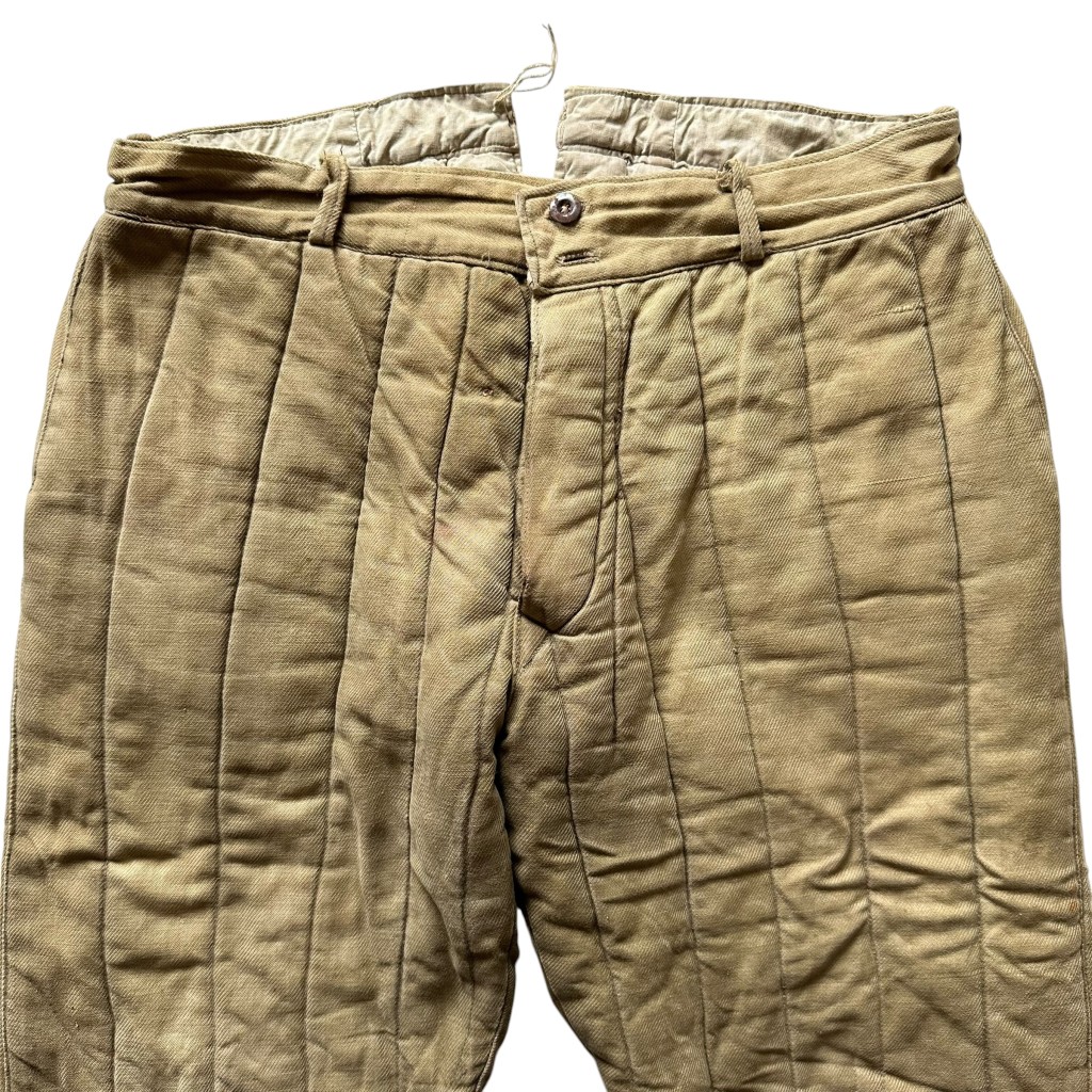 Original WWII Russian/Soviet army Telogreika winter trousers - Image 2