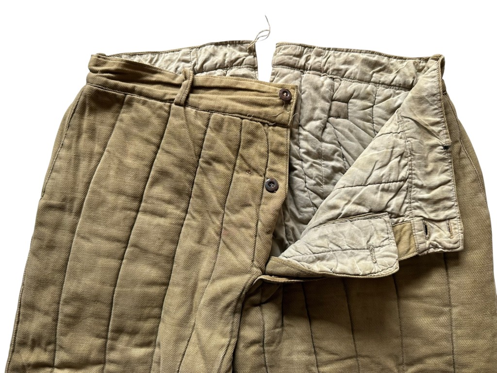 Original WWII Russian/Soviet army Telogreika winter trousers - Image 6