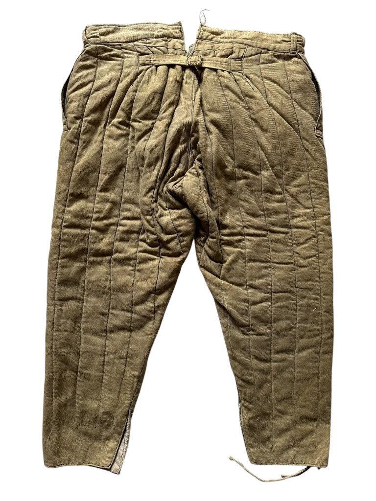 Original WWII Russian/Soviet army Telogreika winter trousers - Image 3