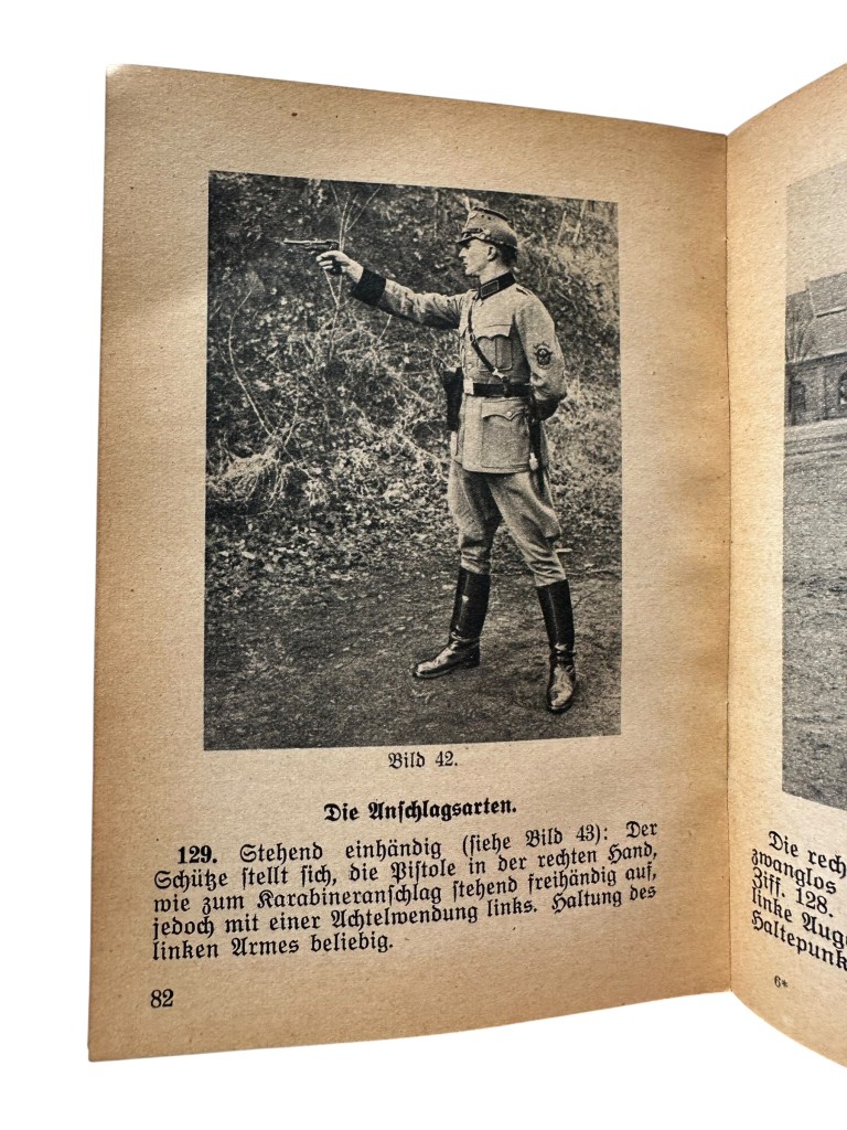 Original WWII German Ordnungspolizei handbook 'Vorschrift für die Waffen- und Schießausbildung der Ordnungspolizei' - Image 6