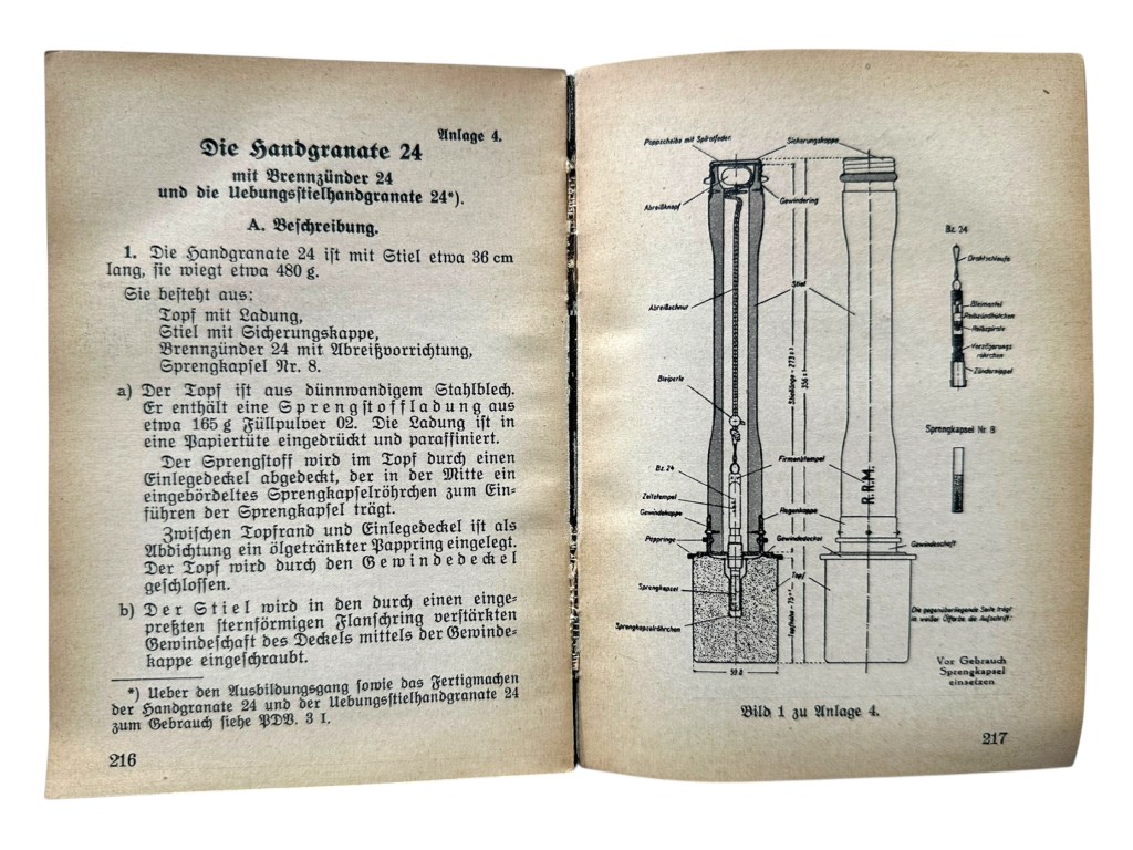 Original WWII German Ordnungspolizei handbook 'Vorschrift für die Waffen- und Schießausbildung der Ordnungspolizei' - Image 8