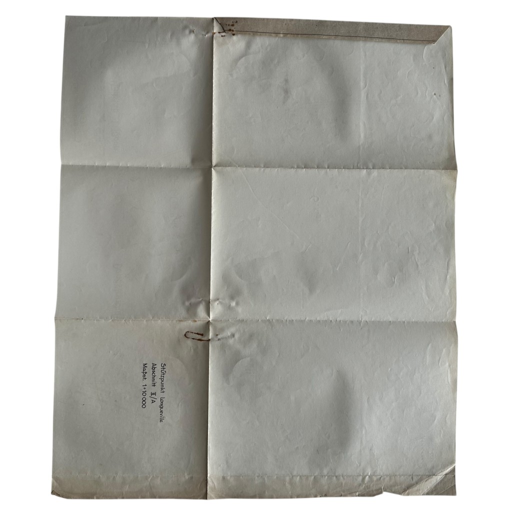 Original WWII German Wehrmacht Atlantic Wall defense set concerning ‘Stützpunkt Longueville-sur-Scie’ in France in 1943 - Image 33