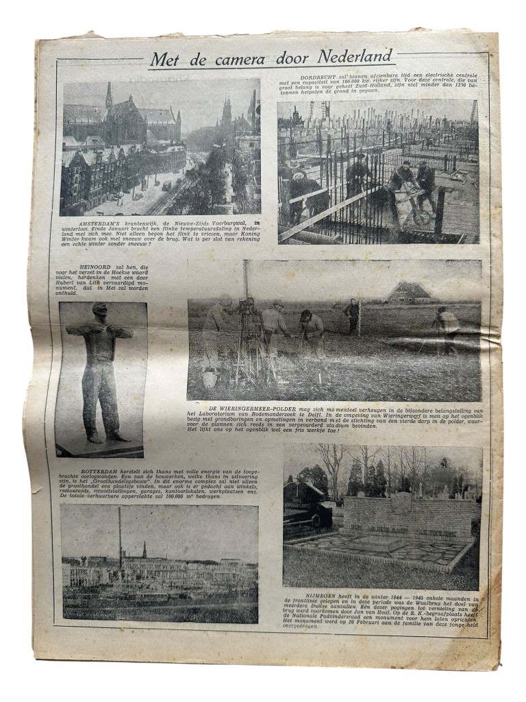 Original 1950 Dutch East Indies 'De Klewang - Z-Brigade' newspaper - Image 9