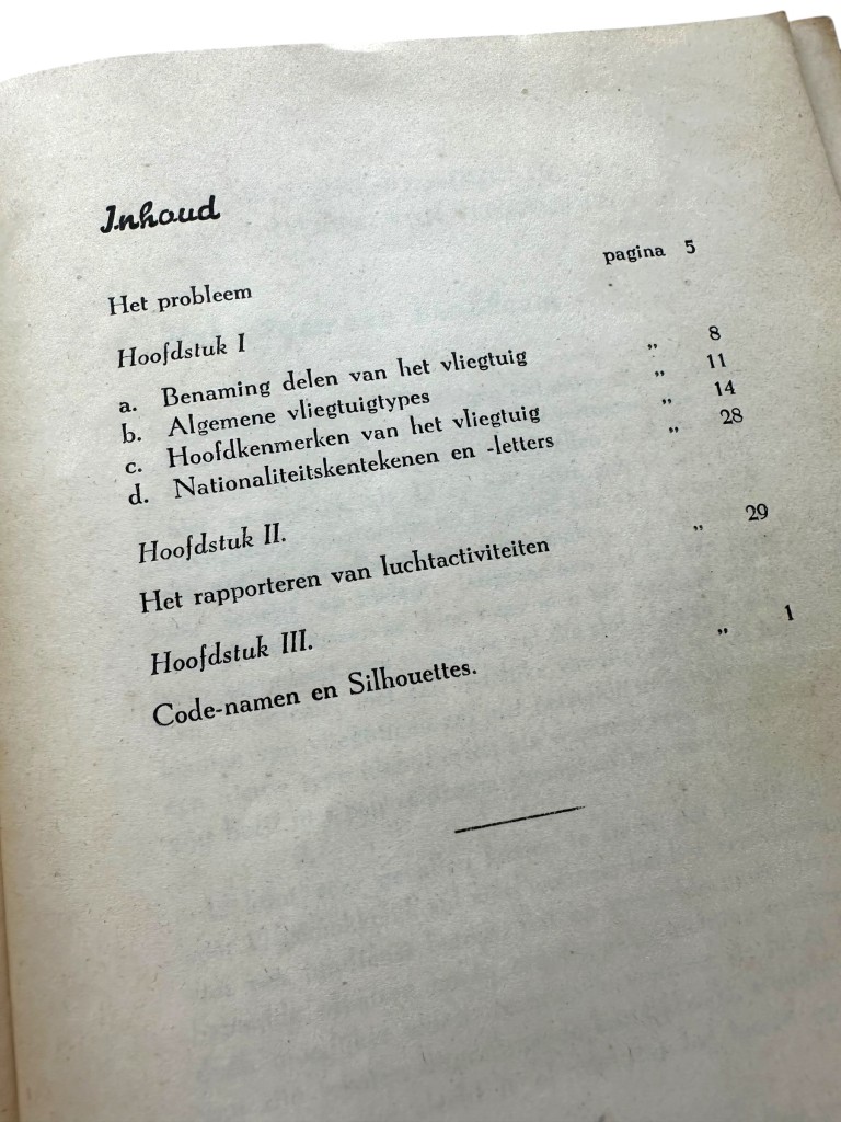 Original 1945-1949 Dutch East Indies aircraft identification manual - Image 4