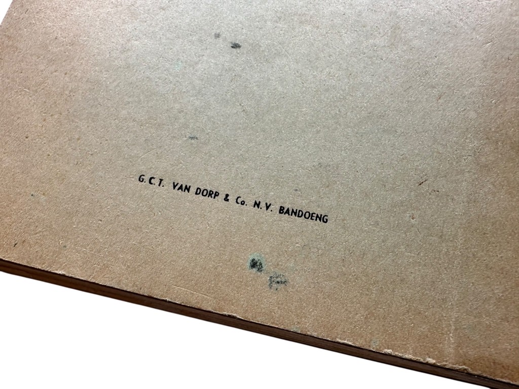 Original 1945-1949 Dutch East Indies aircraft identification manual