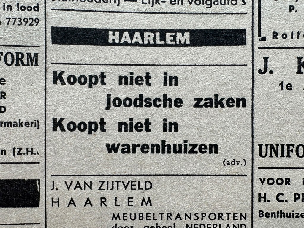 Original WWII Dutch collaboration 'De Misthoorn' newspaper - Image 3