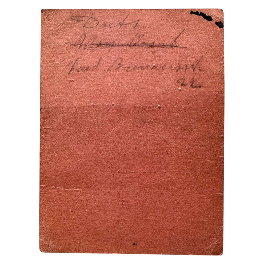 Original 1945 Dutch ID card Koninklijke Nederlandse Landmacht Gezagstroepen in Haarlem - Image 2