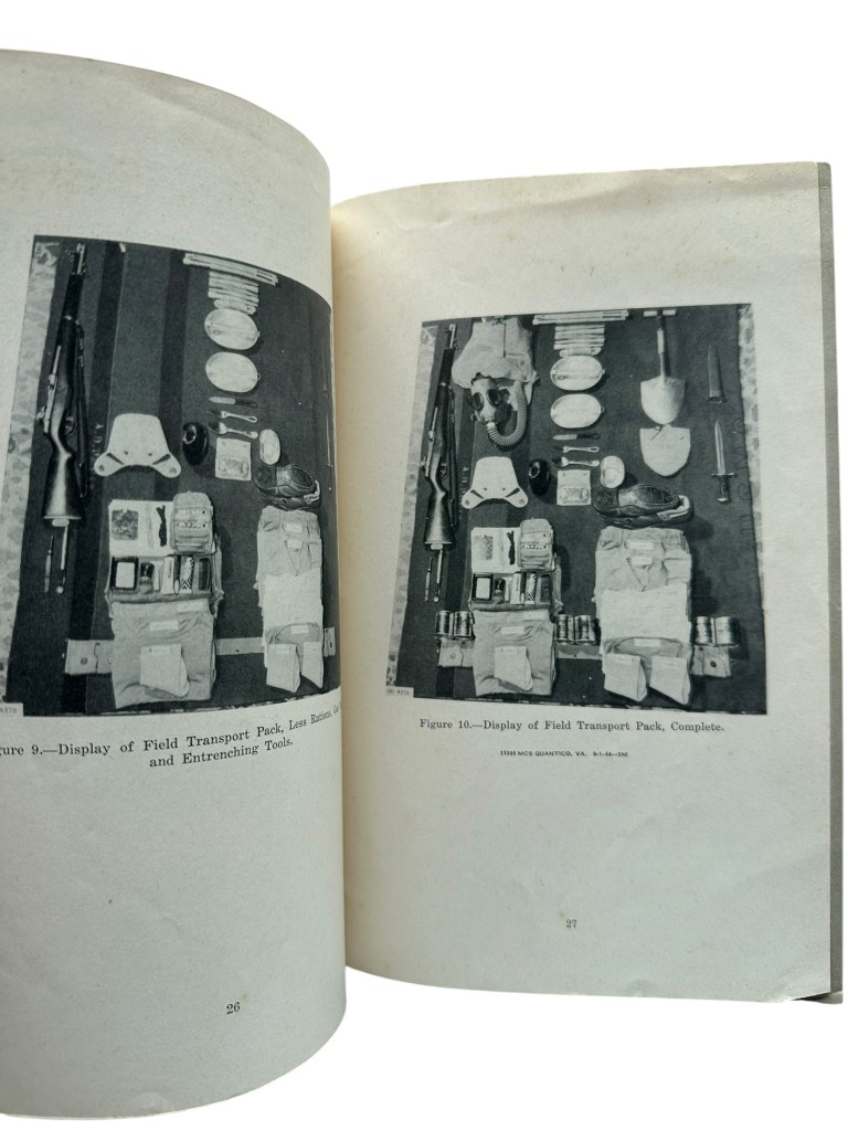 Original WWII US Marine Corps “Equipment Pack and Clothing” manual - Image 6