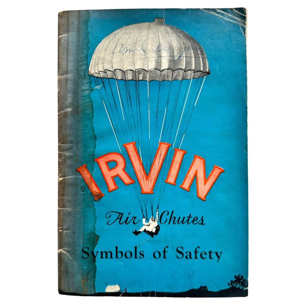 Original 1930s US Irvin Air Chutes catalogue 'Symbols of Safety'
