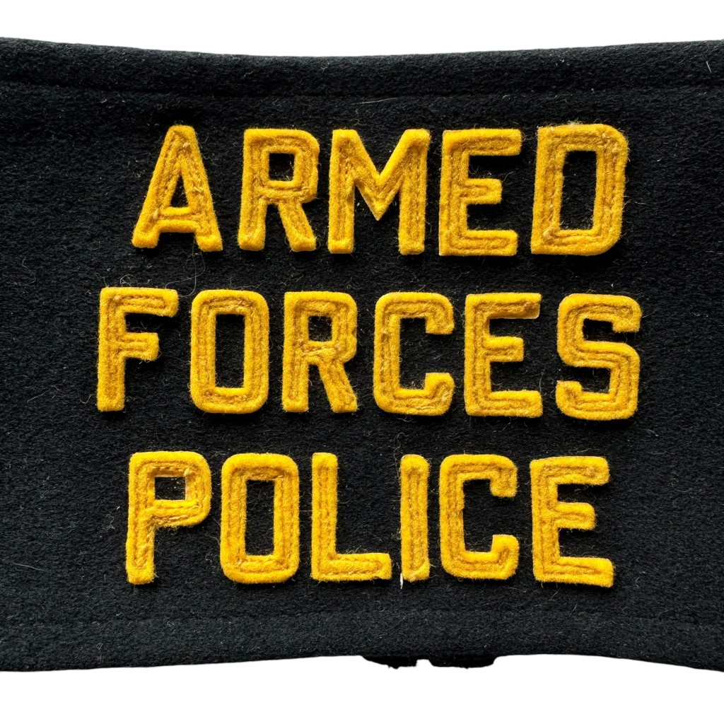 Original 1950s US Armed Forces Police armband