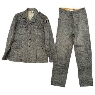 Original 1960s Polish Army WZ68 Moro camouflage uniform set