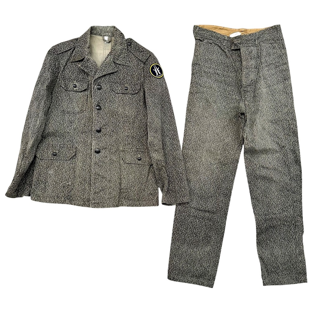 Original 1960s Polish Army WZ68 Moro camouflage uniform set