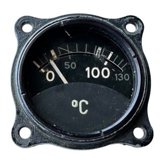 Original WWII German Luftwaffe electric engine temperature gauge