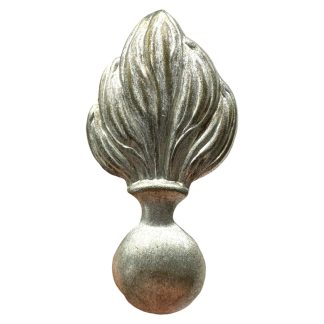 Original WWII Dutch Staatspolitie/Landwacht Nederland visor cap metal insignia