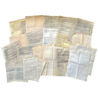 Original WWII German Infanterie-Regiment 212 Operatie Barbarossa documents set