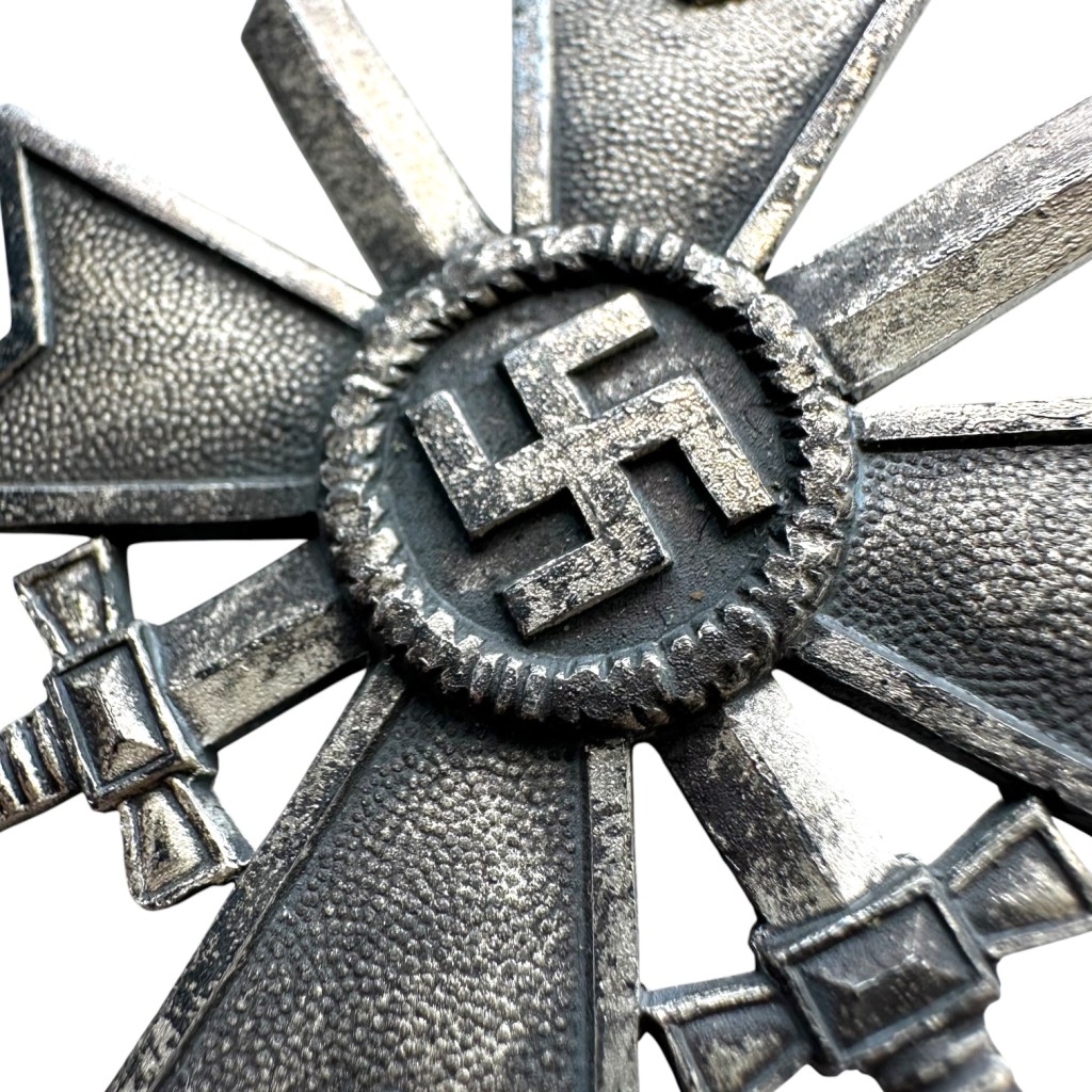 Original WWII German Kriegsverdienstkreuz 1st Class with Swords - Image 2