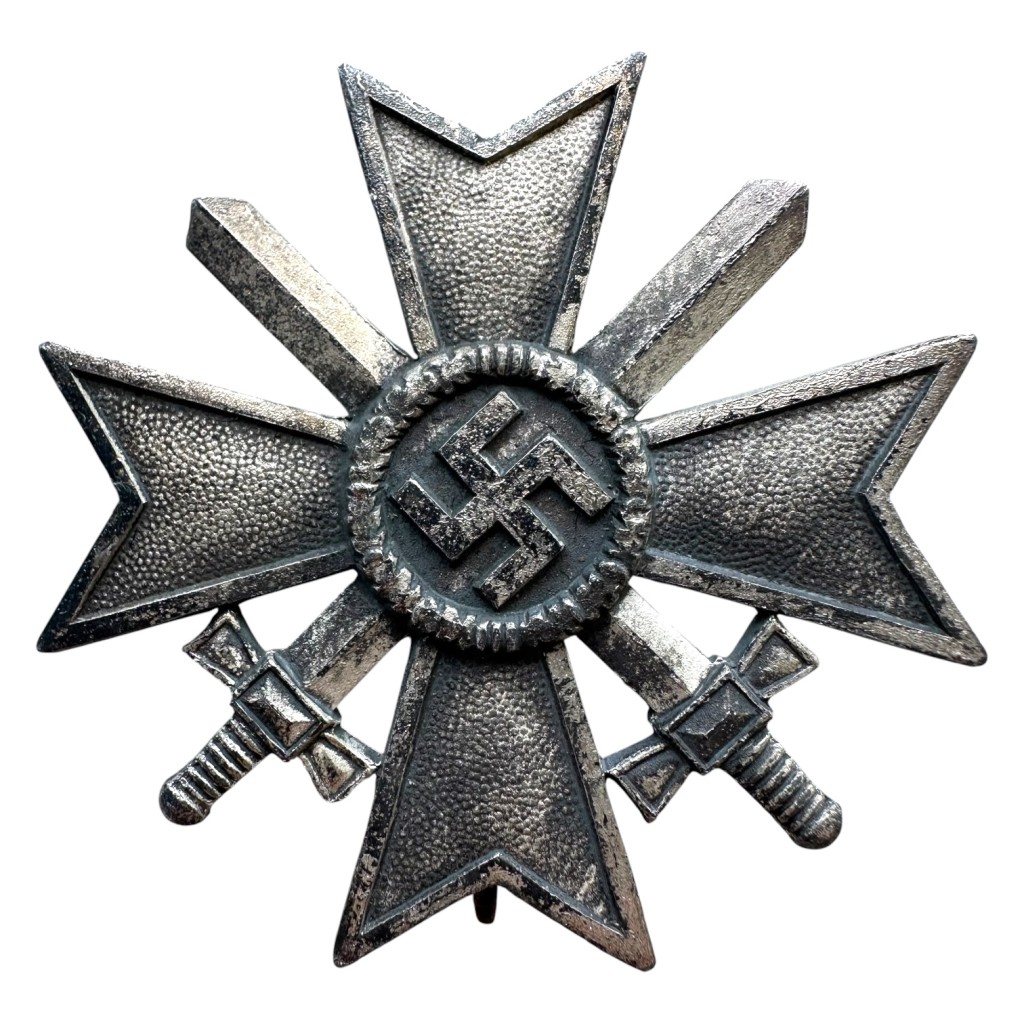 Original WWII German Kriegsverdienstkreuz 1st Class with Swords