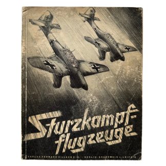 Original WWII German Luftwaffe book 'Sturzkampfflugzeuge' 1941
