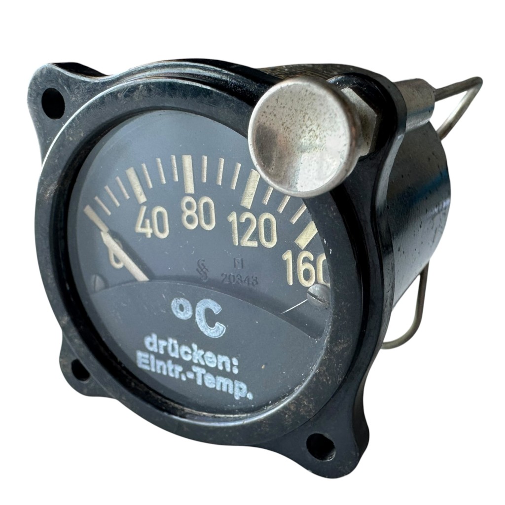 Original WWII German Luftwaffe temperature gauge FL 20343