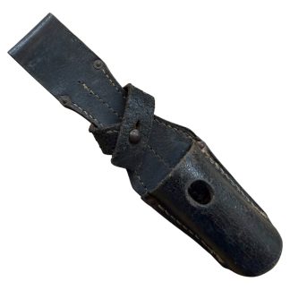 Original WWII German Mauser K98 leather bayonet frog