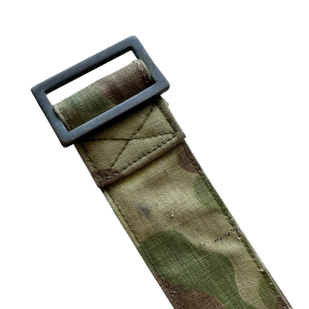Original 1945-1949 Dutch East Indies Para Commando coverall camouflage belt