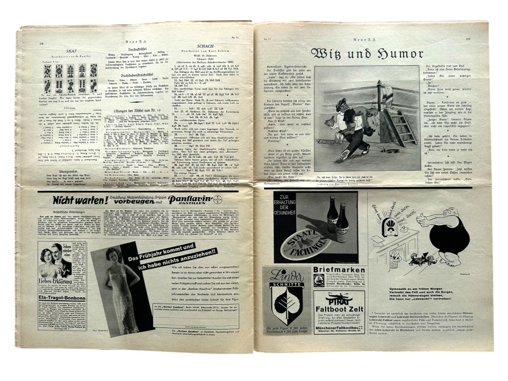 Original 1933 German illustrated magazine “Neue JZ Illustrierte Zeitung” - Image 6