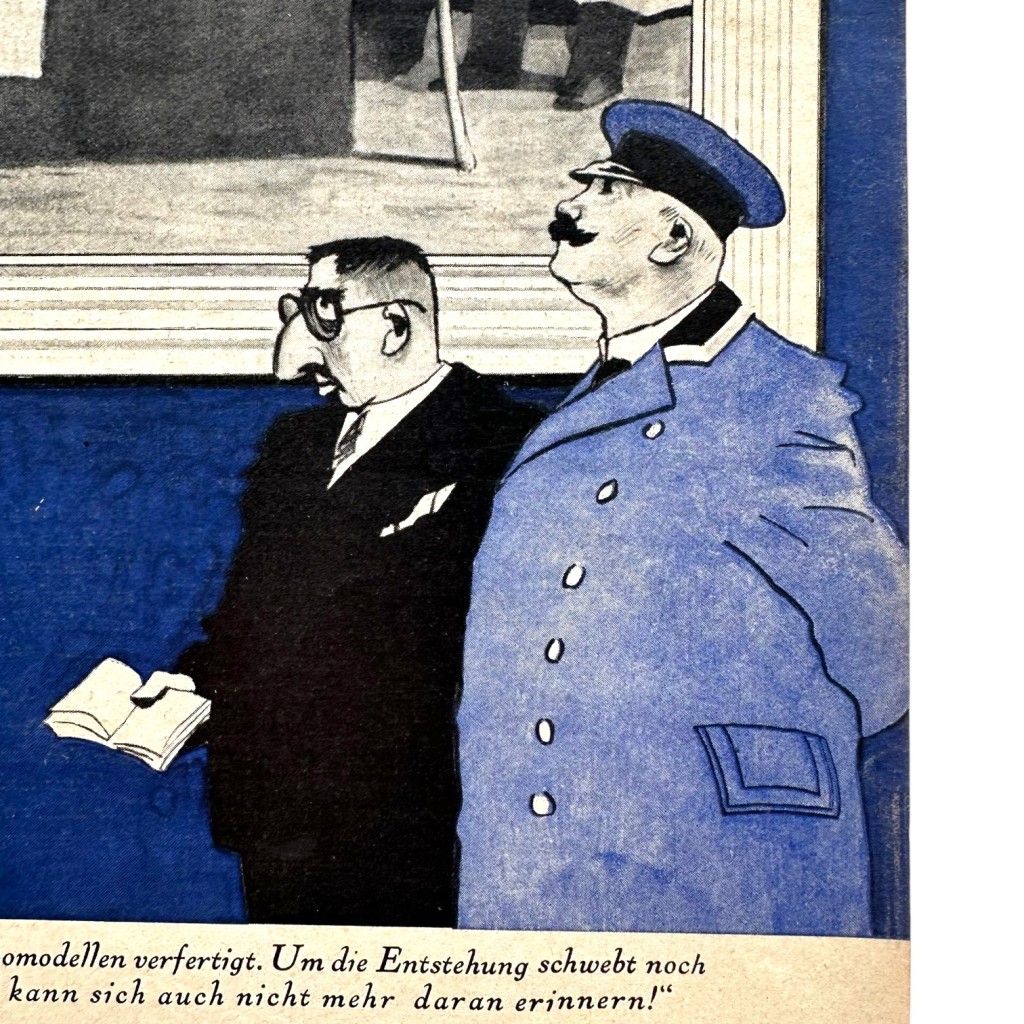 Original 1932 German magazine ‘Die Brennessel’
