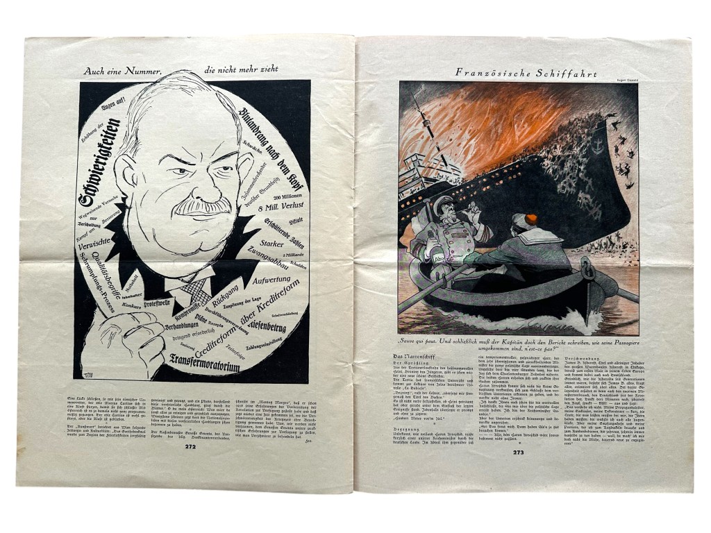 Original 1932 German magazine ‘Die Brennessel’ - Image 7
