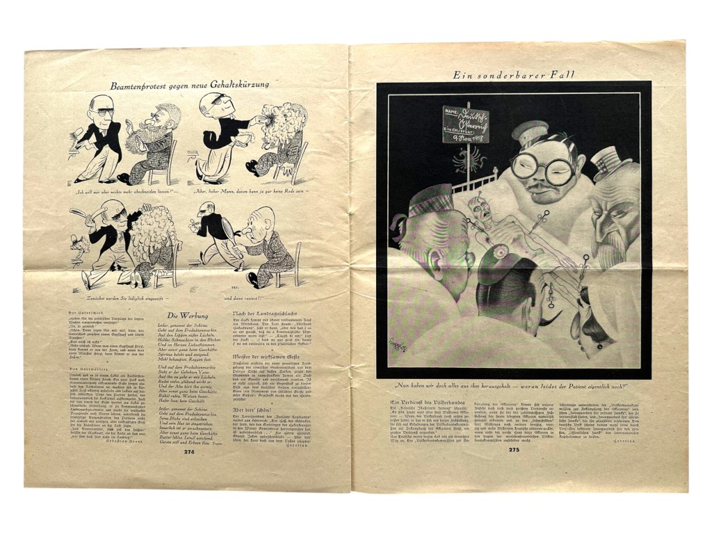 Original 1932 German magazine ‘Die Brennessel’ - Image 8