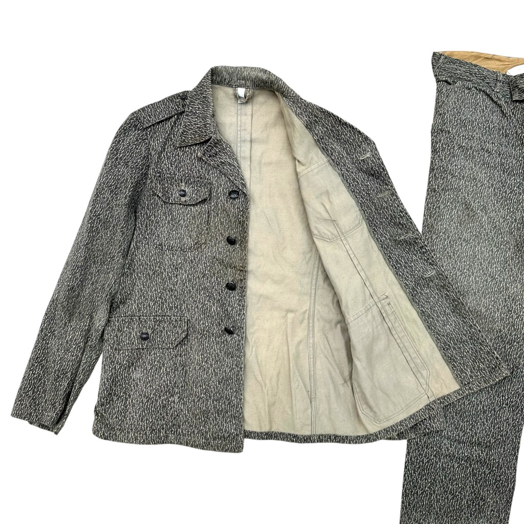 Original 1960s Polish Army WZ68 Moro camouflage uniform set