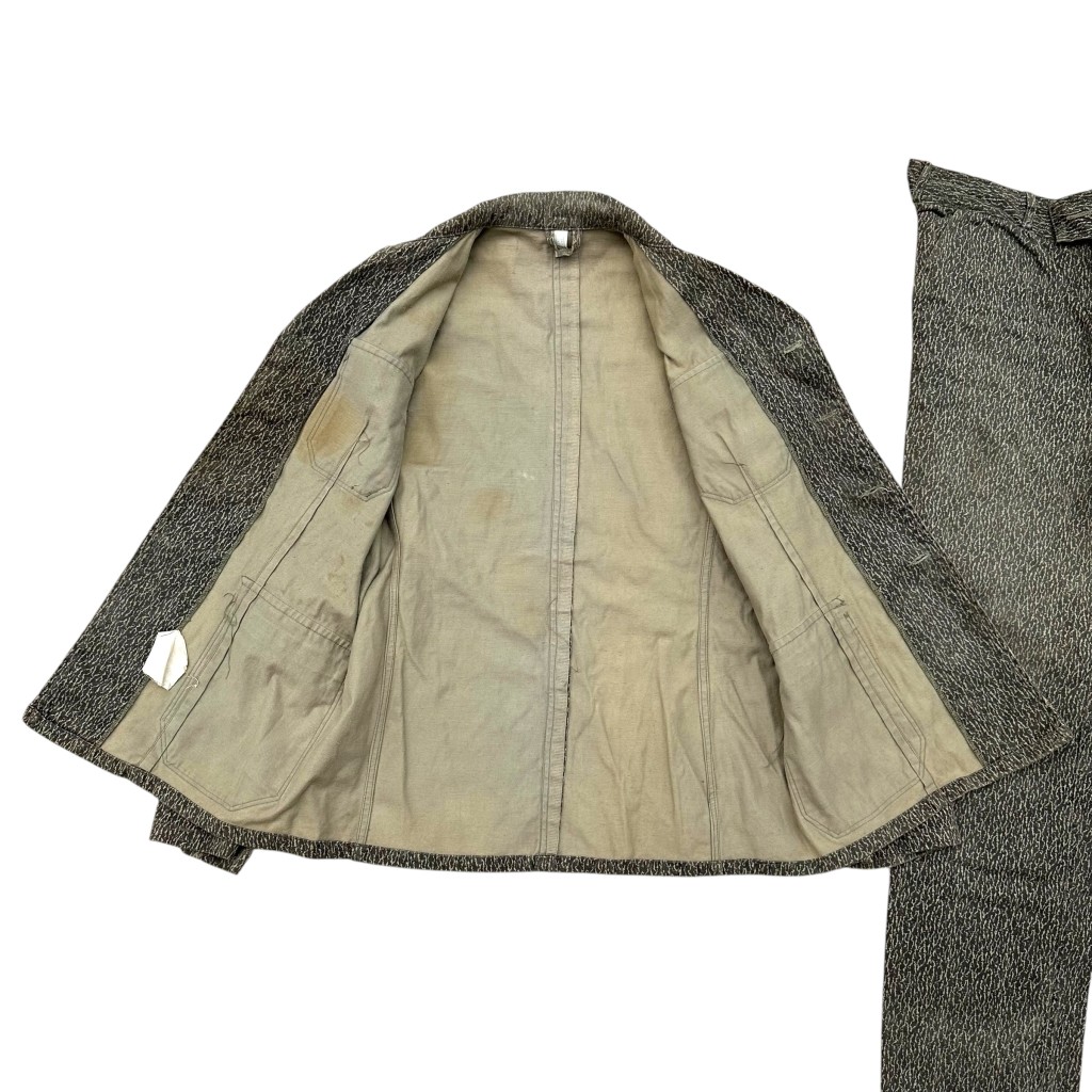 Original 1960s Polish Army WZ68 Moro camouflage uniform set
