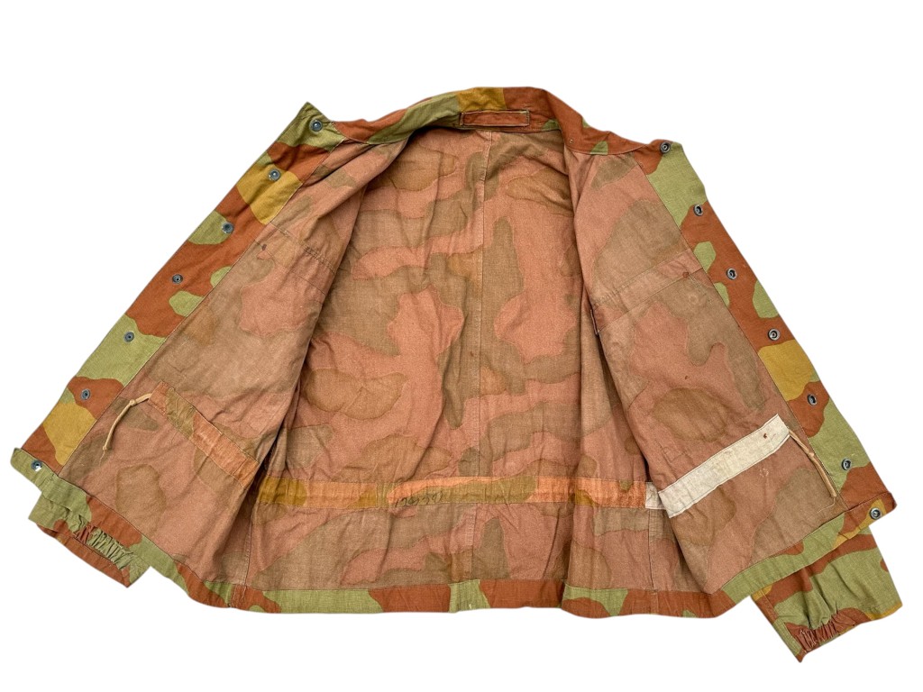 Original 1960s Italian Army paratrooper camouflage field jacket