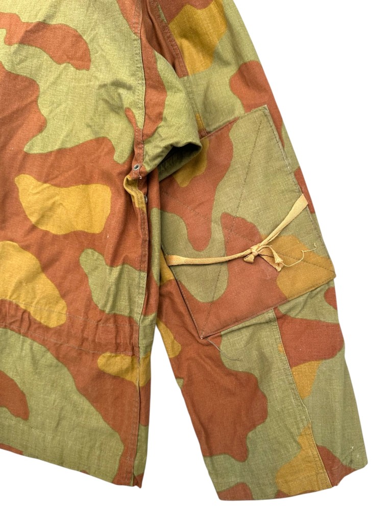 Original 1960s Italian Army paratrooper camouflage field jacket