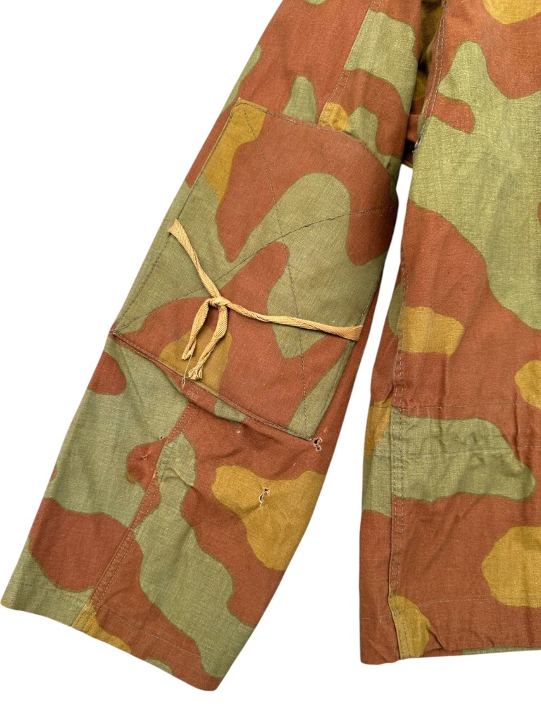 Original 1960s Italian Army paratrooper camouflage field jacket