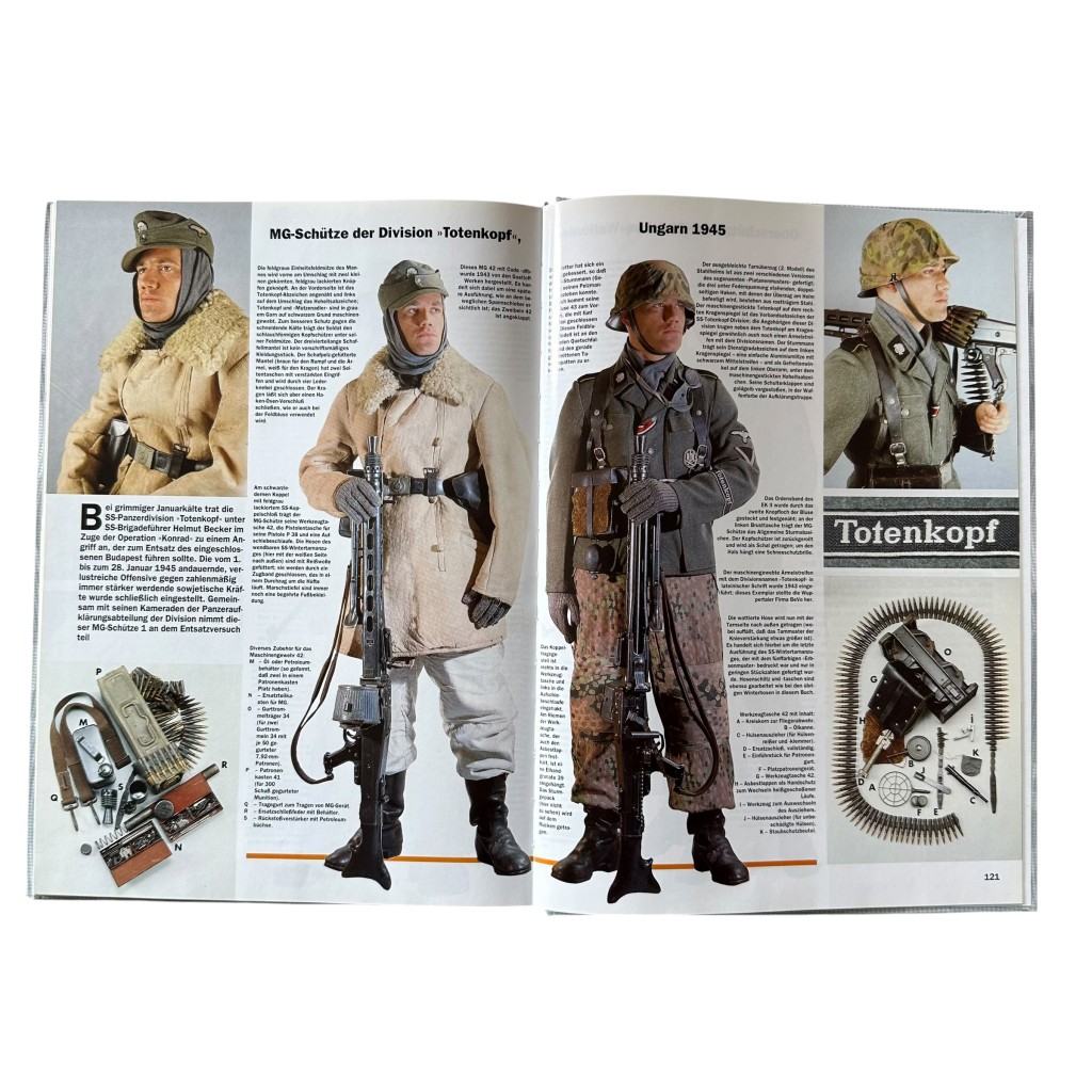 Reference book 'Deutsche Uniformen 1939–1945' by Jean de Lagarde