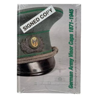 Reference book 'German Army Visor Caps 1871–1945 by Tony Vickers'