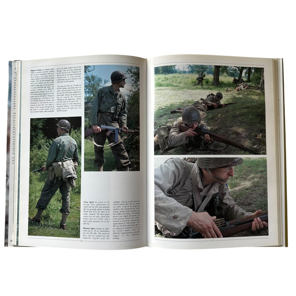 Reference book 'The World War II GI – US Army Uniforms 1941–45 In Color Photographs' by Richard Windrow and Tim Hawkins