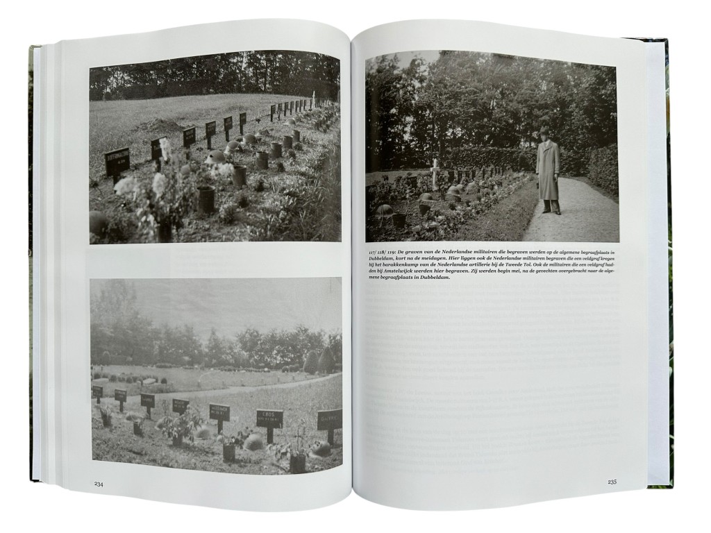 Militair historisch naslagwerk Oorlogsgraven op het Eiland van Dordrecht Nick van Uden Tweede Wereldoorlog Dordrecht militaire begraafplaatsen Nederlandse soldaten WO2 boek