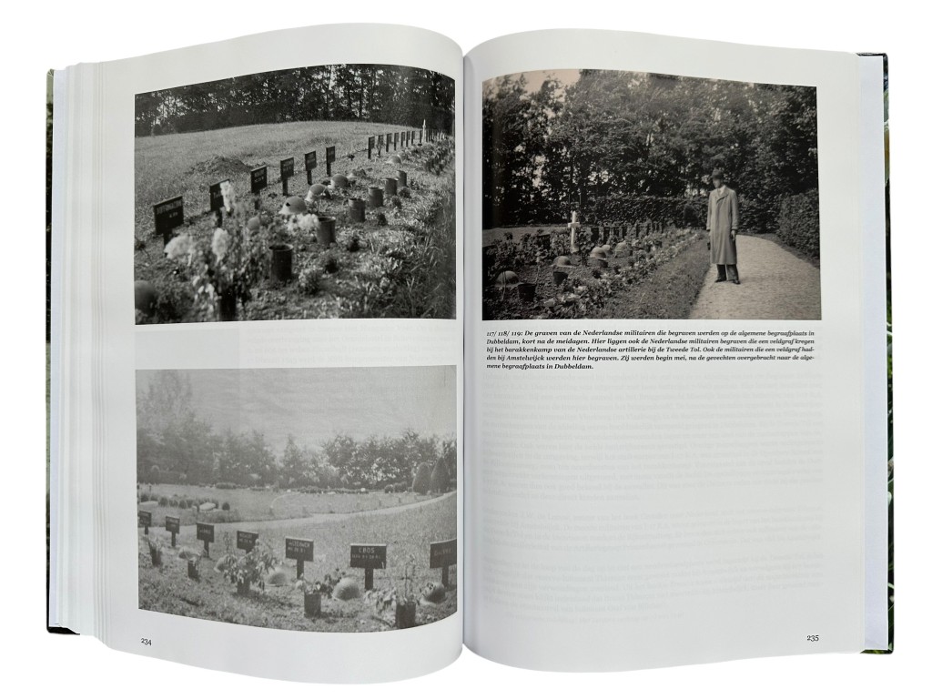 Militair historisch naslagwerk Oorlogsgraven op het Eiland van Dordrecht Nick van Uden Tweede Wereldoorlog Dordrecht militaire begraafplaatsen Nederlandse soldaten WO2 boek