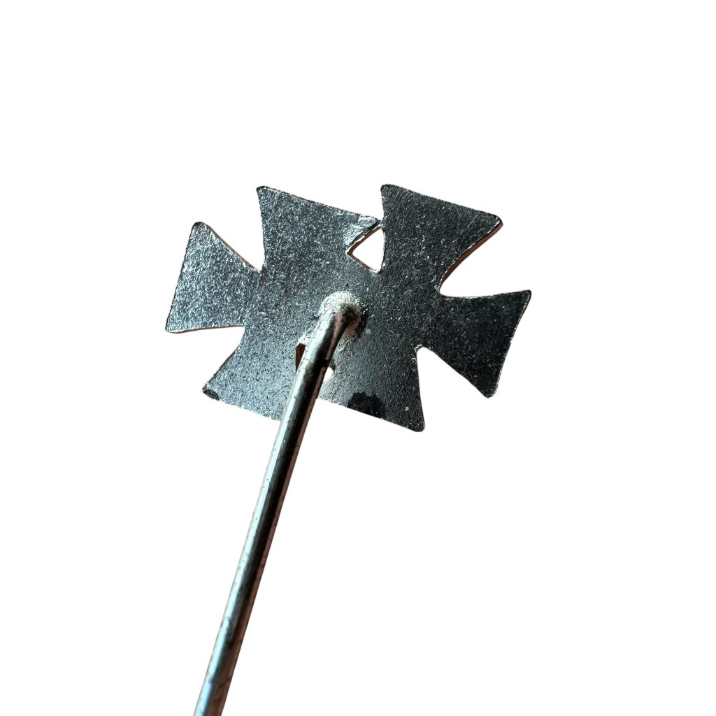 Original WW1 German miniature stickpin Iron Cross 2nd & 1st class - Image 3