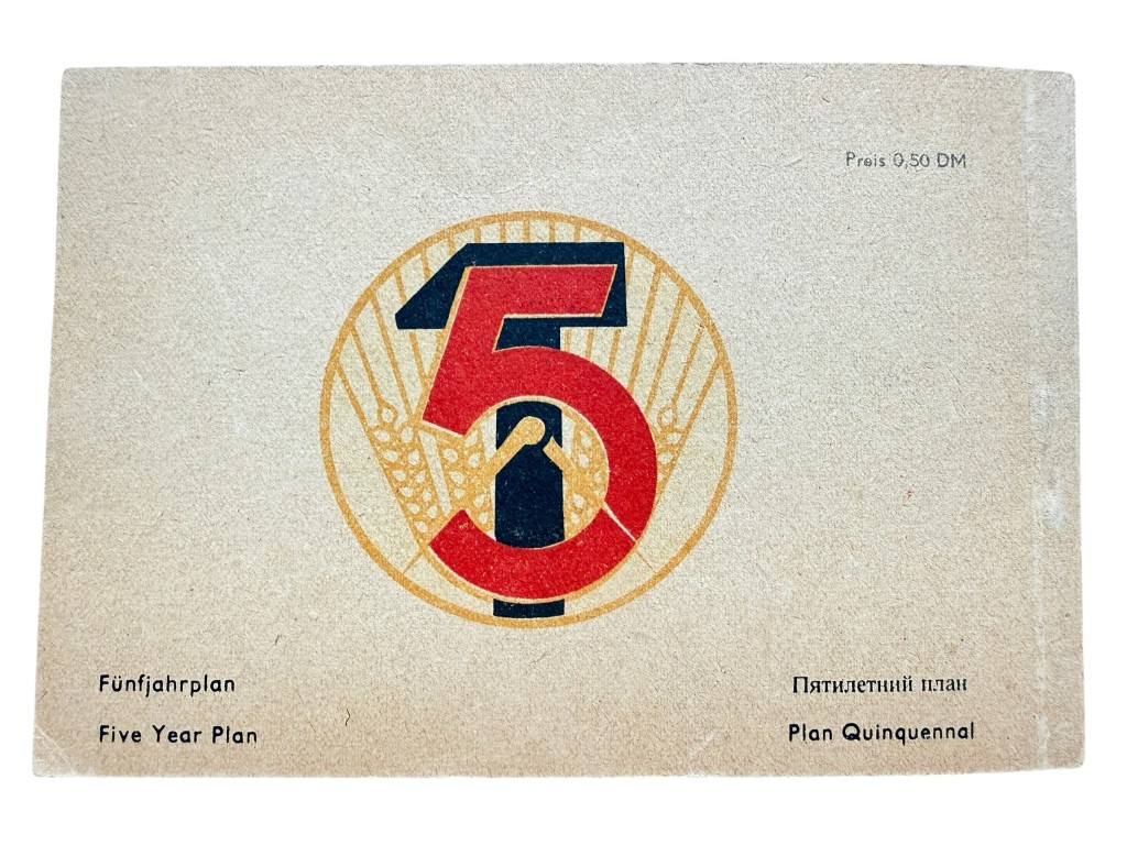 Original early DDR brochure titled ‘Medaillen und Abzeichen’ issued in 1951 by the Deutsche Demokratische Republik - Image 10