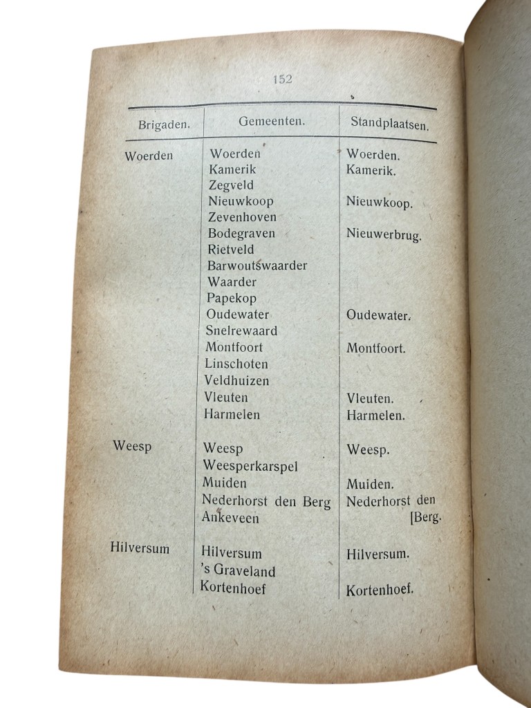 Original WW1 Dutch handbook 'Handboekje ten dienste van de Rijksveldwacht' - Image 9