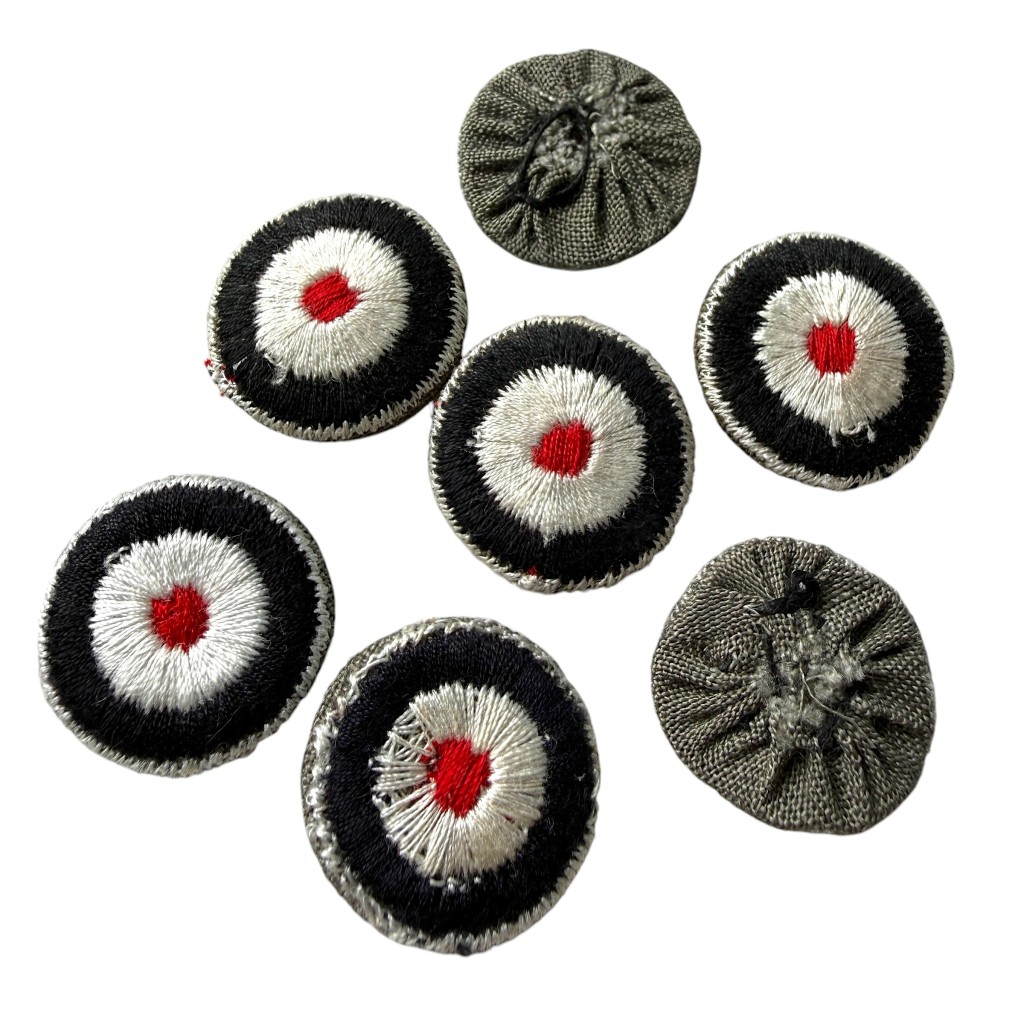 Original WWII German Luftwaffe cloth cockade for side cap