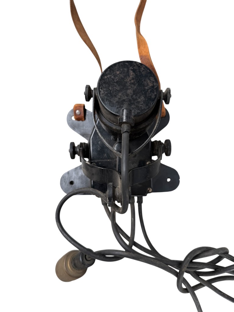 Original WWII US Navy MKII helmet with communication set - Image 8