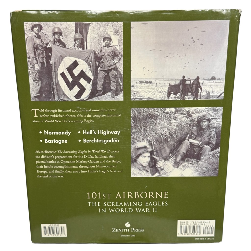 Reference book '101st Airborne: The Screaming Eagles in World War II' written by Mark Bando