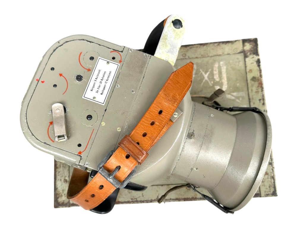 Original WWII German Luftwaffe Handkammer Hk 12.5/7x9 aerial reconnaissance camera in box - Image 10