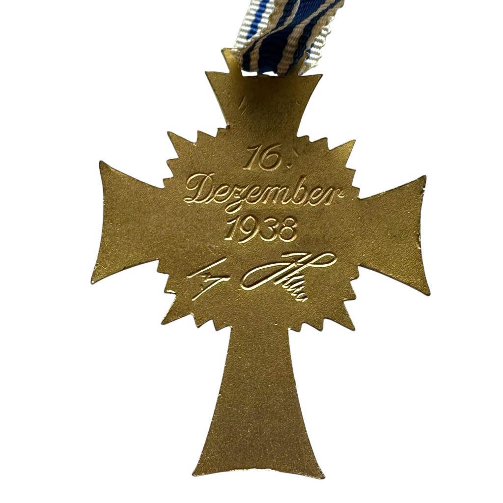 Original WWII German Mutterkreuz im gold